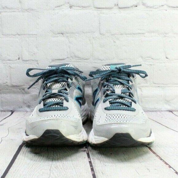 Size 10 - New Balance Grey - W680LG4 for sale online | eBay New Balance Tech Ride 680v4 Gray Blue Mesh Running Shoes Size 10 B